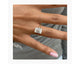 mey - Emerald Cut 3 Carat Diamond Engagement Ring