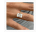 mey - Emerald Cut 3 Carat Diamond Engagement Ring