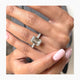 Naya Engagement Ring 5.2ct TCW, 14K Gold