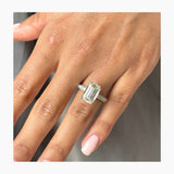 Naya Engagement Ring 5.20 Carat White Gold