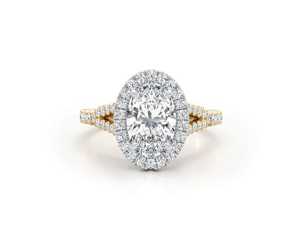 Nellie - Oval Cut 2.60 Carat Diamond Engagement Ring