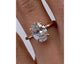 Rosalia - Oval Cut 1.86 Carat Diamond Engagement Ring
