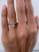 Rosalia Engagement Ring 2.1ct TCW, 14K Gold