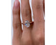 Rosalia - Oval Cut 1.86 Carat Diamond Engagement Ring