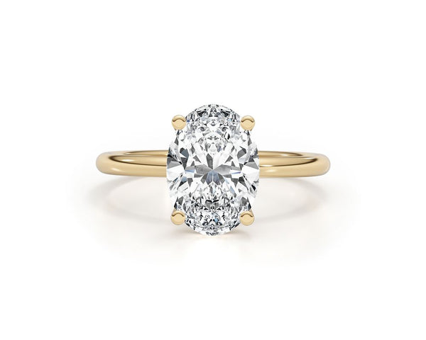Rosalia - Oval Cut 1.86 Carat Diamond Engagement Ring