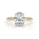 Rosalia Engagement Ring 2.1ct TCW, 14K Gold