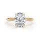 Rosalia Engagement Ring 2.1ct TCW, 14K Gold