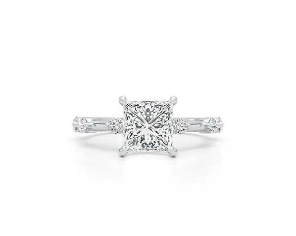 Simone - Princess Cut 2.30 Carat Diamond Engagement Ring