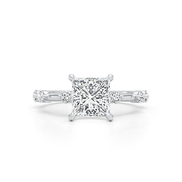 Simone - Princess Cut 2.30 Carat Diamond Engagement Ring