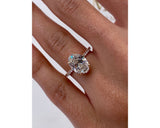Melinda - Oval Cut 2.61 Carat Diamond Engagement Ring