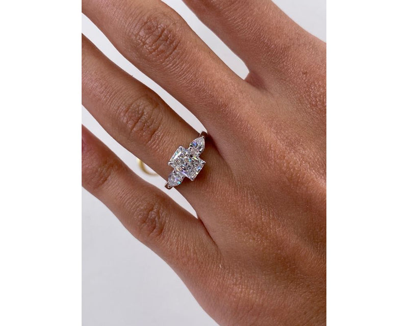 calia - Radiant Cut 1.70 Carat Diamond Engagement Ring