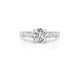 Capri - Round Cut 1.57 Carat Diamond Engagement Ring