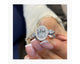 Diana - Oval Cut 2.95 Carat Diamond Engagement Ring