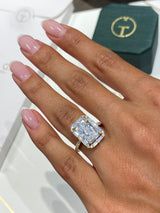 Marlowe Engagement Ring 4.37 Carat Yellow Gold