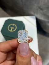 Marlowe Engagement Ring 4.37 Carat Yellow Gold