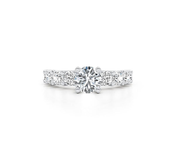 Lexie - Round Cut 2.20 Carat Diamond Engagement Ring