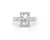 Shay Pave Diamond Engagement Ring, White Gold 18K