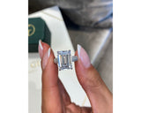 Tatiana - Emerald Cut 5.44 Carat Diamond Engagement Ring