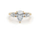 Sandra - Pear Cut 3.01 Carat Diamond Engagement Ring