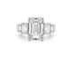 orli - Emerald Cut 7.42 Carat Diamond Engagement Ring