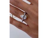 erin - Pear Cut 3.50 Carat Diamond Engagement Ring