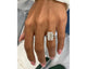 RN1047-2 ring - Emerald Cut 5.36 Carat Diamond Engagement Ring