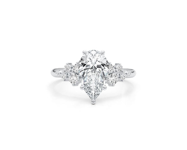 Margot - Pear Cut 1.70 Carat Diamond Engagement Ring