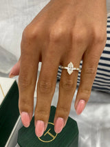 Sylvie Engagement Ring 1.67 Carat Yellow Gold