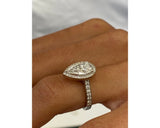 Colette - Pear Cut 2.15 Carat Diamond Engagement Ring