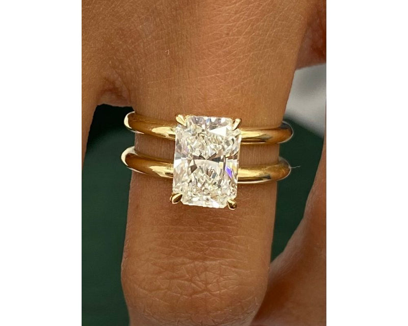 Amy - Radiant Cut 1.85 Carat Diamond Engagement Ring