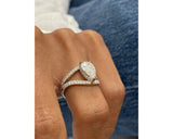 Remi - Pear Cut 1.90 Carat Diamond Engagement Ring