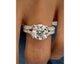 Blanche - Round Cut 3.40 Carat Diamond Engagement Ring