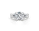 Blanche - Round Cut 3.40 Carat Diamond Engagement Ring