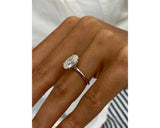 Sabine - Oval Cut 2 Carat Diamond Engagement Ring