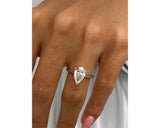Mavis - Pear Cut 1.75 Carat Diamond Engagement Ring
