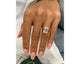 Lucille - Emerald Cut 5 Carat Diamond Engagement Ring