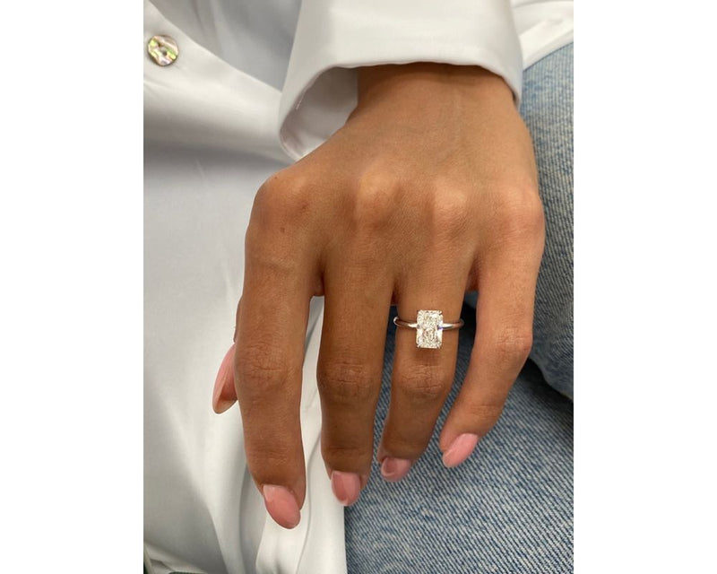 Coco - Radiant Cut 1.75 Carat Diamond Engagement Ring