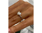 Alouette - Heart Cut 1.50 Carat Diamond Engagement Ring