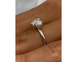 Alouette - Heart Cut 1.50 Carat Diamond Engagement Ring