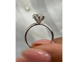 Alouette - Heart Cut 1.50 Carat Diamond Engagement Ring