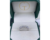 Diamond Ring - Pear Cut Diamonds 1.30 Carat TCW