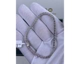 Tennis Bracelet - Round Cut Diamonds 6.91 Carat TCW