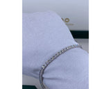 Tennis Bracelet - Round Cut Diamonds 6.91 Carat TCW