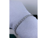 Tennis Bracelet - Oval Cut Diamonds 9.40 Carat TCW