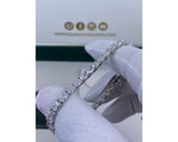 Tennis Bracelet - Oval Cut Diamonds 9.40 Carat TCW