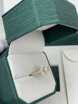 Yvette Engagement Ring 3.02 Carat Yellow Gold