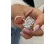 Elettra - Radiant Cut 4.37 Carat Diamond Engagement Ring