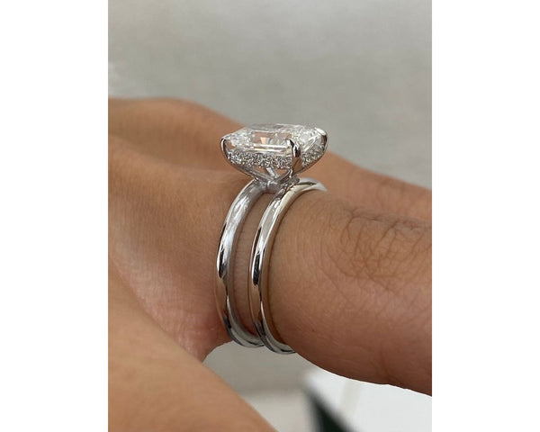 Cinzia - Radiant Cut 1.85 Carat Diamond Engagement Ring