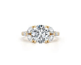 Giulia - Round Cut 3.02 Carat Diamond Engagement Ring