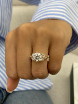 Giulia Engagement Ring 3.02 Carat Yellow Gold